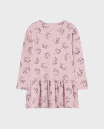 VESTIDO ALGODÓN UNICORNIO