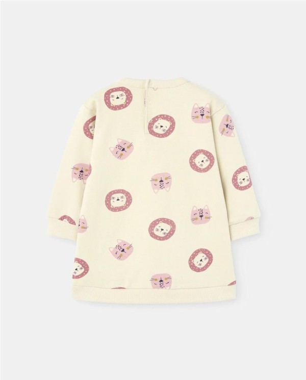 VESTIDO FELPA ESTAMPADO 2