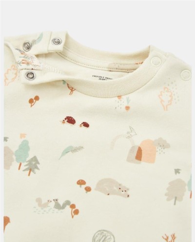 CONJUNTO PANTALÓN CON SUDADERA ESTAMPADA