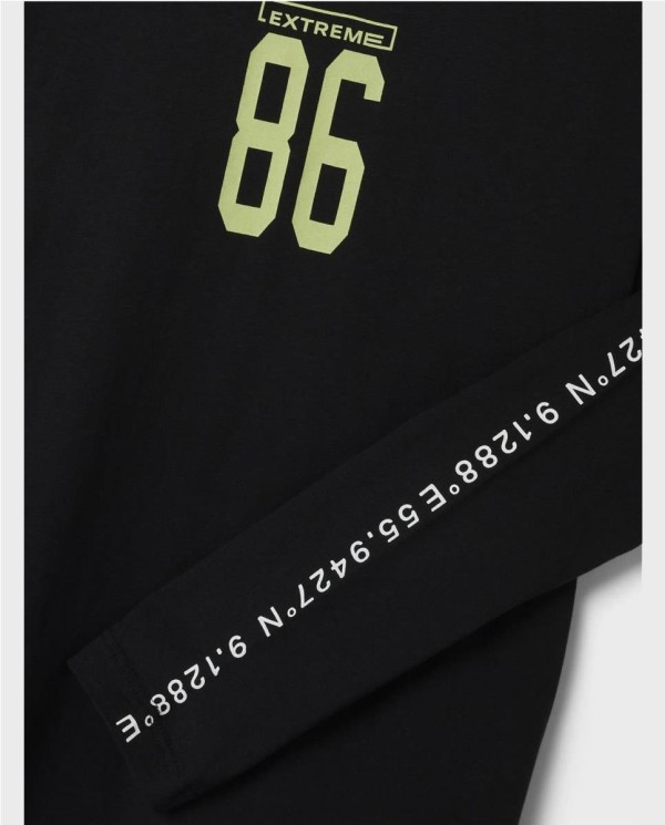 CAMISETA EXTREME 86 NEGRO
