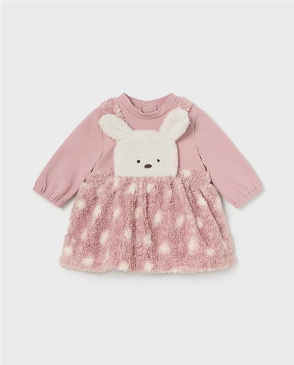 PELELE FALDA OSITO ROSADO