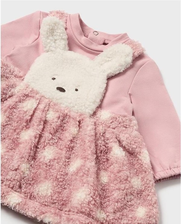 PELELE FALDA OSITO ROSADO 2