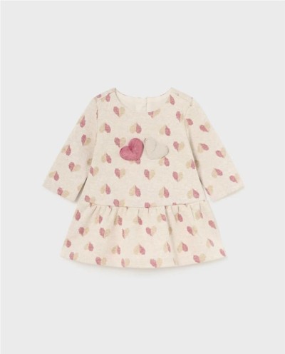 CONJUNTO 3 PIEZAS CHALECO PELO ROSA