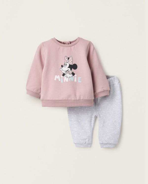 CONJUNTO PANTALON CON SUDADERA "DISNEY" ROSA