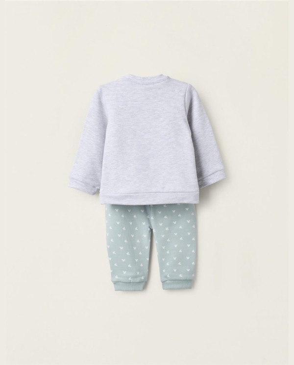 CONJUNTO PANTALON CON SUDADERA "DISNEY" GRIS VIGORE CLA