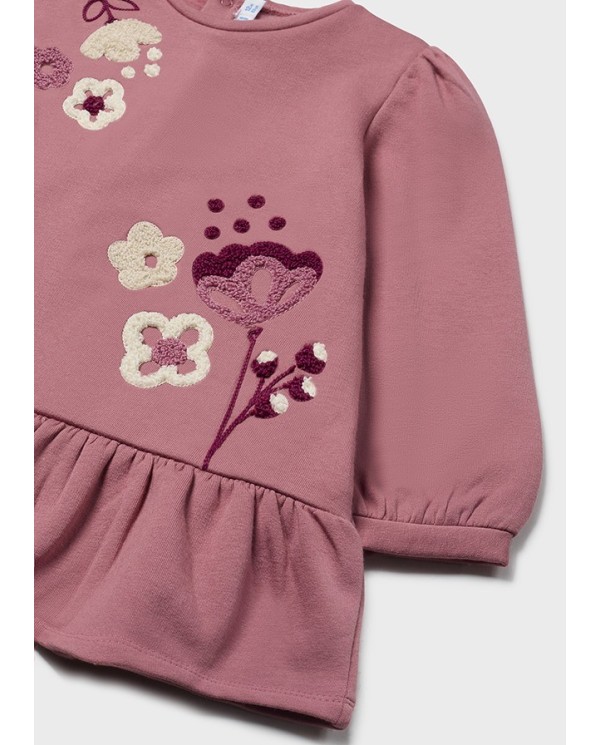 VESTIDO FELPA BORDADO 2