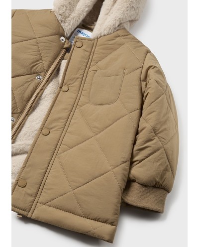 CHAQUETÓN CAPUCHA PELO