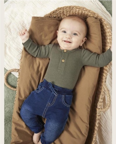 JEANS CORTE BAGGY, TRANSPIRABLE