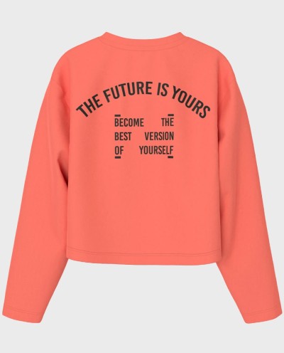 CAMISETA CHICA FUTURE FUSION CORAL