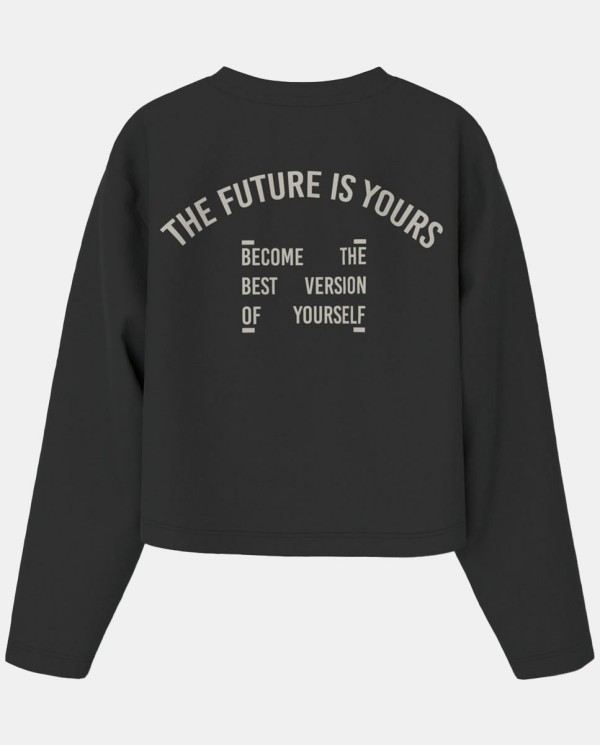CAMISETA CHICA FUTURE NEGRO 2