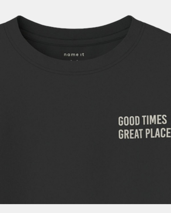 CAMISETA CHICA FUTURE NEGRO