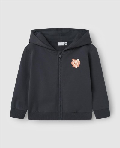 CHAQUETA CAPUCHA HEARTS INDIA INK