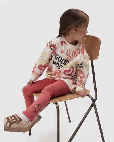 SUDADERA LARGA GRAFITI NATA