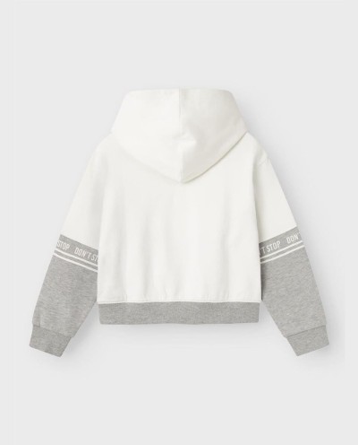 SUDADERA CORTE DISTENDIDO GRIS VIGORE CLA