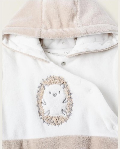 BUZO ALCOLCHADO DE TERCIOPELO "ERIZO"