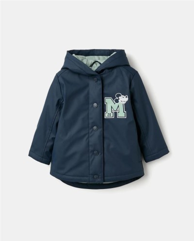 PARKA CON EFECTO ACOLCHADO CON CAPUCHA "MICKEY"