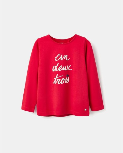 CAMISETA M/L FANTASIA ROJO