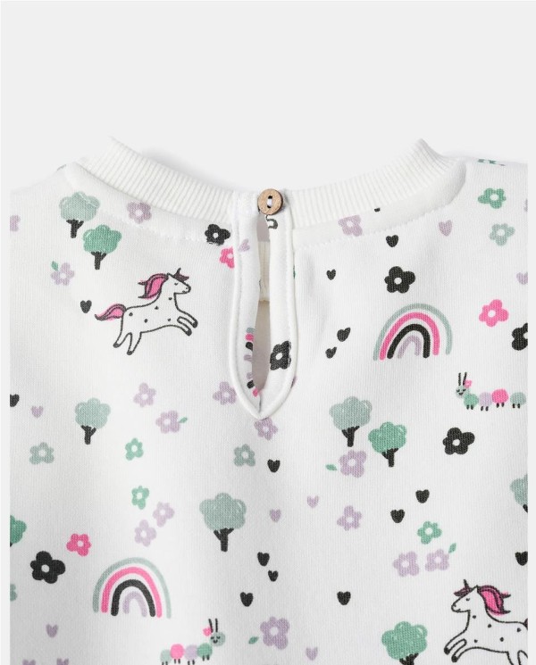 VESTIDO CON FALDA DE TUL "UNICORNIO"