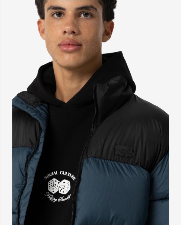 CHAQUETA ACOLCHADA BICOLOR HENRY