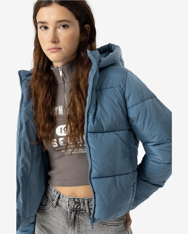 CHAQUETA ACOLCHADA CON FORRO CARDADO 2