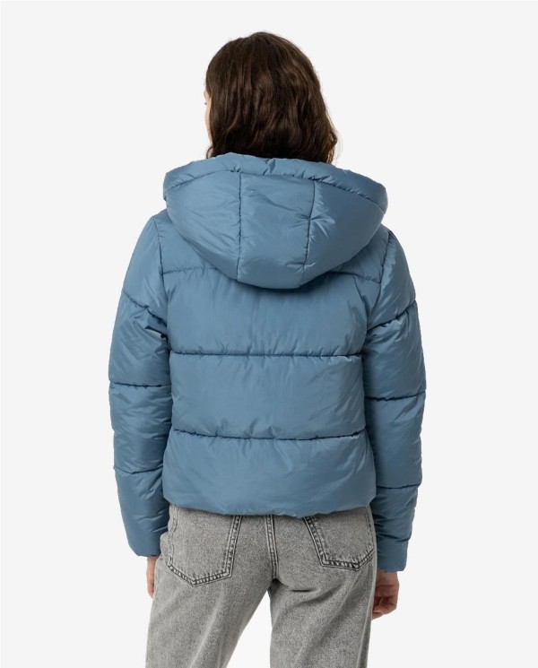 CHAQUETA ACOLCHADA CON FORRO CARDADO