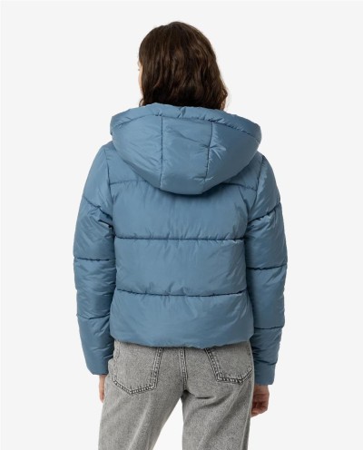 CHAQUETA ACOLCHADA CON FORRO CARDADO