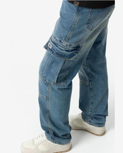 JEANS CARGO WIDE LEG