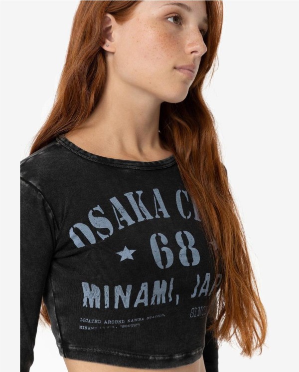 CAMISETA CROPPED OSAKA CITY