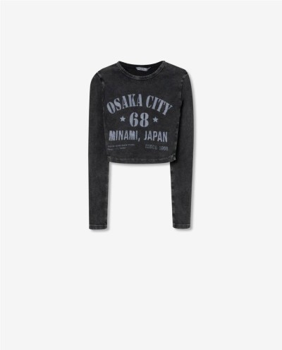 CAMISETA CROPPED OSAKA CITY
