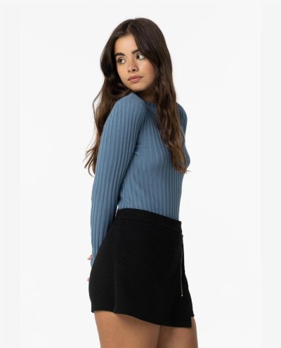 FALDA SHORTS CON CREMALLERA