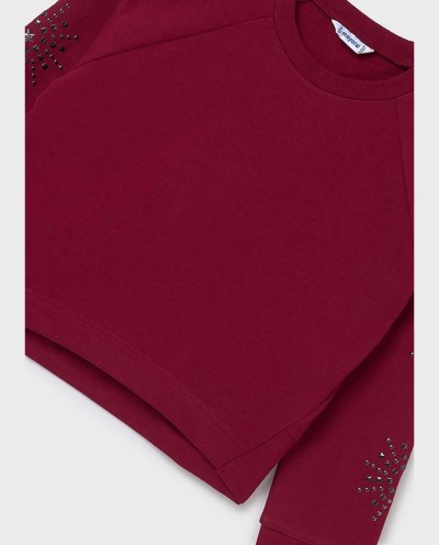 SUDADERA DETALLE MANGAS