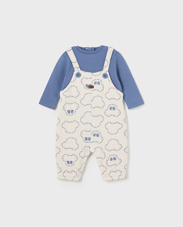 PELELE PETO ACOLCHADO AZUL MEDIO