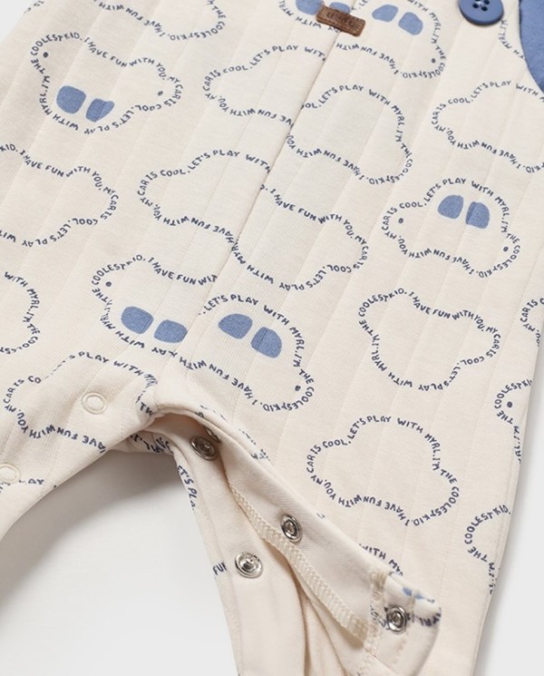 PELELE PETO ACOLCHADO AZUL MEDIO 2