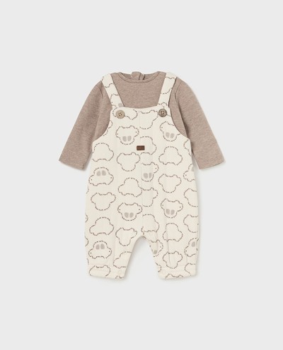 PELELE PETO ACOLCHADO TOSTADO