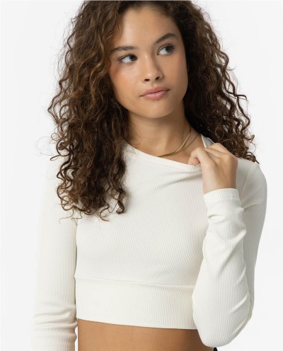 CAMISETA CROPPED CANALÉ CRUDO