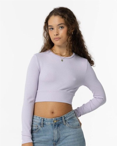 CAMISETA CROPPED CANALÉ ROSA
