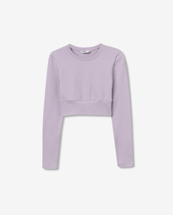 CAMISETA CROPPED CANALÉ ROSA