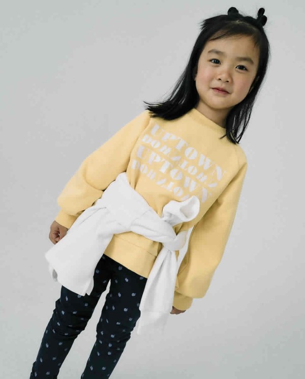 SUDADERA C/C FANTASIA MOSTAZA