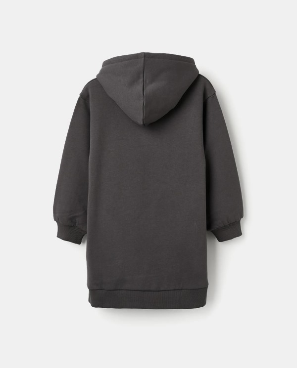 VESTIDO SUDADERA CON CAPUCHA "BLOSSOM"