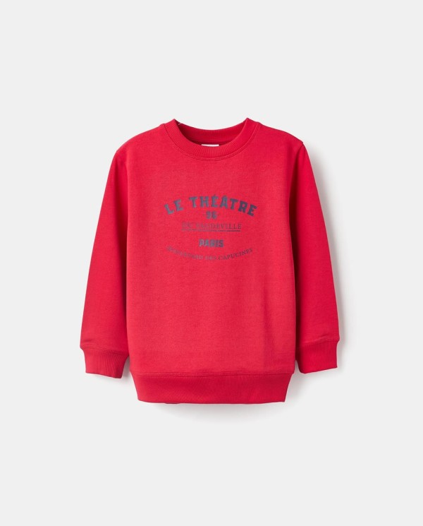 SUDADERA ESTAMPADA LE THÉÀTRE