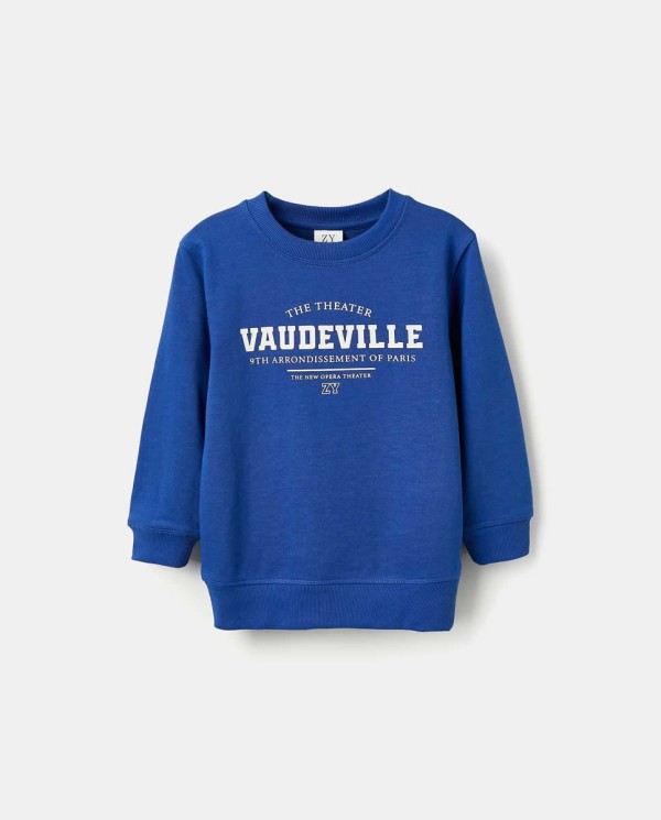 SUDADERA ESTAMPADA VAUDEVILLE