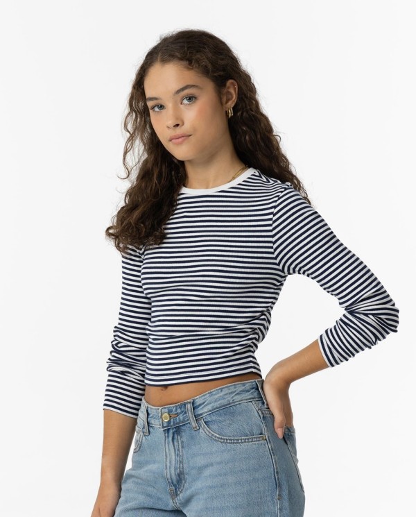 CAMISETA CANALÉ RAYAS BLANCO