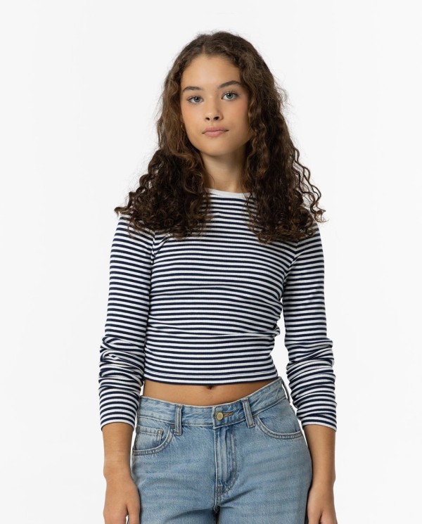 CAMISETA CANALÉ RAYAS BLANCO