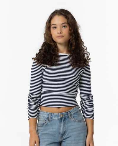 CAMISETA CANALÉ RAYAS BLANCO