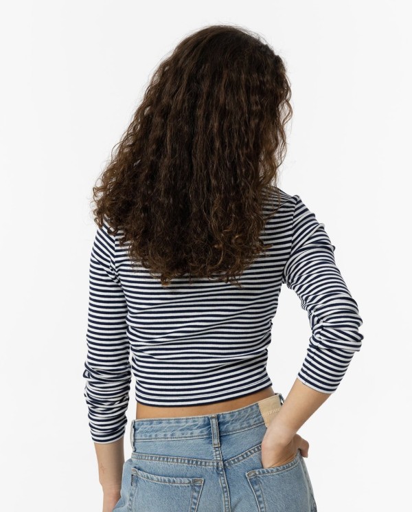 CAMISETA CANALÉ RAYAS BLANCO