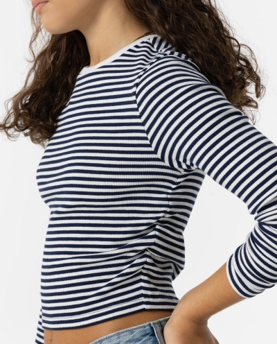 CAMISETA CANALÉ RAYAS BLANCO