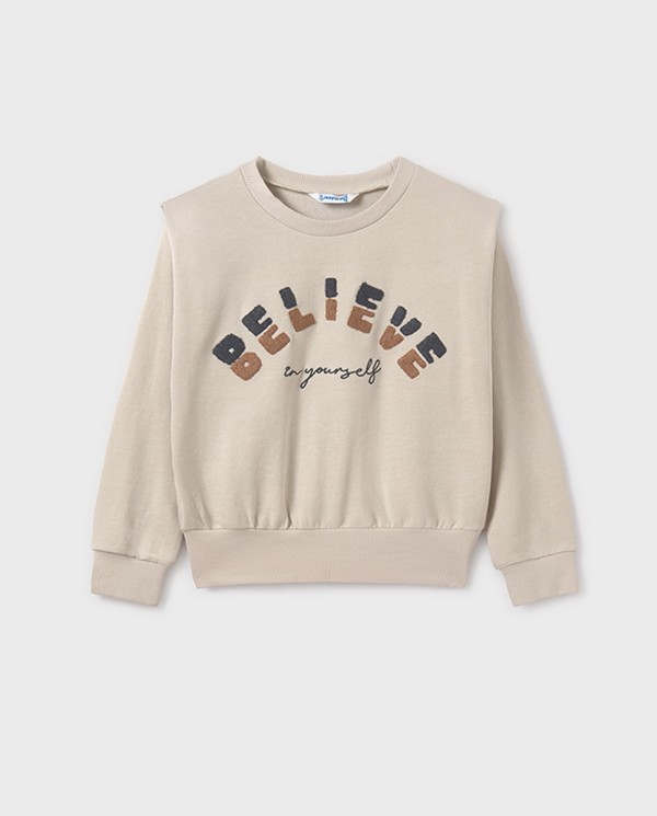 SUDADERA HOMBRERAS BELIEVE PIEDRA VIGORE