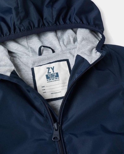 CORTAVIENTOS CON CAPUCHA BASIC