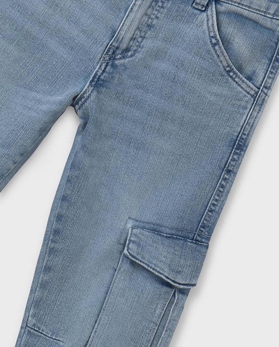 PANTALÓN TEJANO CARGO