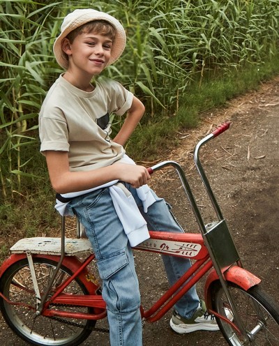 PANTALÓN TEJANO CARGO